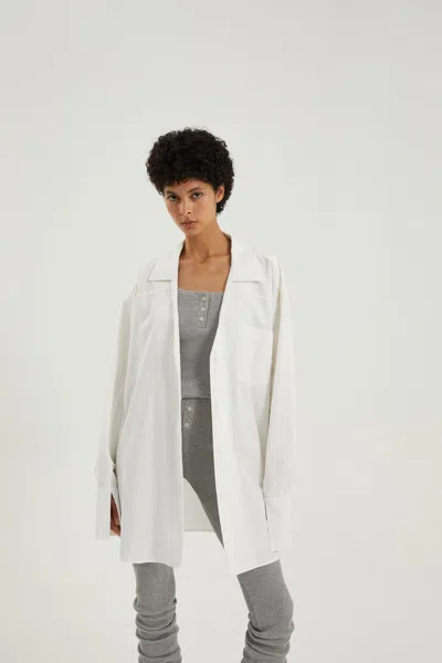 1989 Studio Shirt Chest Pocket Long Sleeve In White