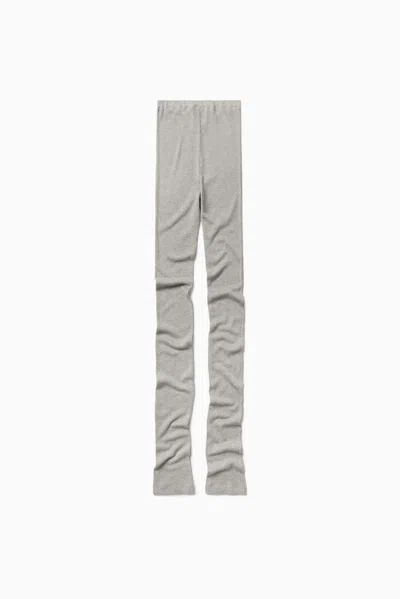 1989 Studio Stretch Fabric Waffle Leggings In Gray