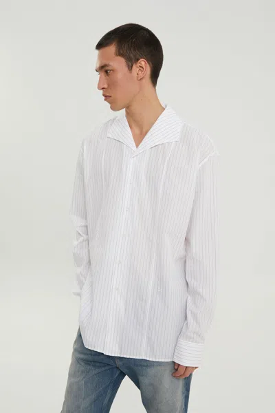 1989 Studio Striped Long Sleeves Shirt In White