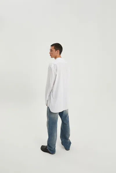 1989 Studio Striped Long Sleeves Shirt In White