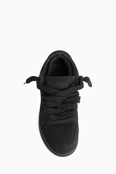1989 Studio Skate Lace-up Nubuck Sneakers In Black