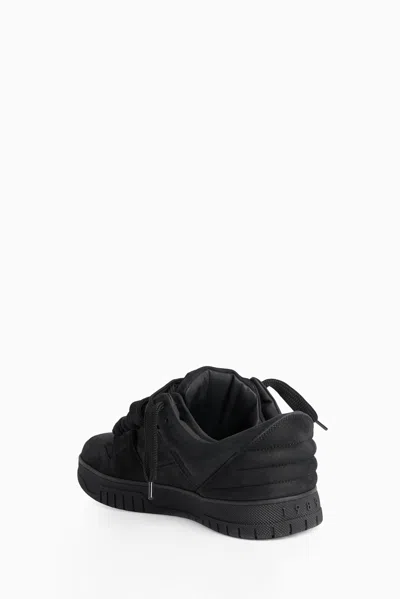 1989 Studio Skate Lace-up Nubuck Sneakers In Black