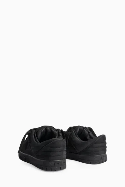 1989 Studio Skate Lace-up Nubuck Sneakers In Black