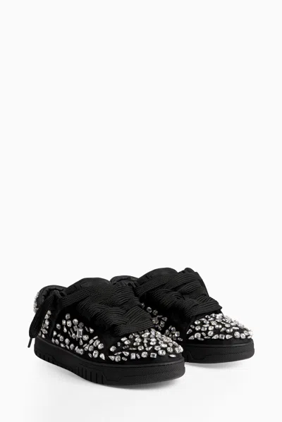 1989 Studio Skate Crystal Embellished Sneakers In Black