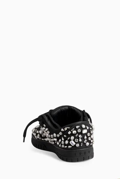 1989 Studio Skate Crystal Embellished Sneakers In Black