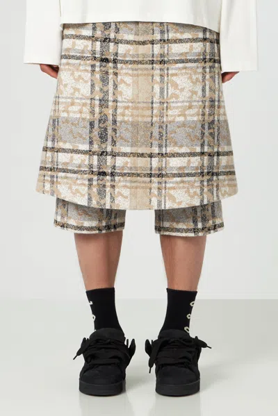 1989 Studio Check Jacquard Shorts In Multi