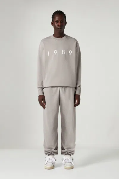 1989 Studio Woman's 1989 Logo Sweatshirt In Gray