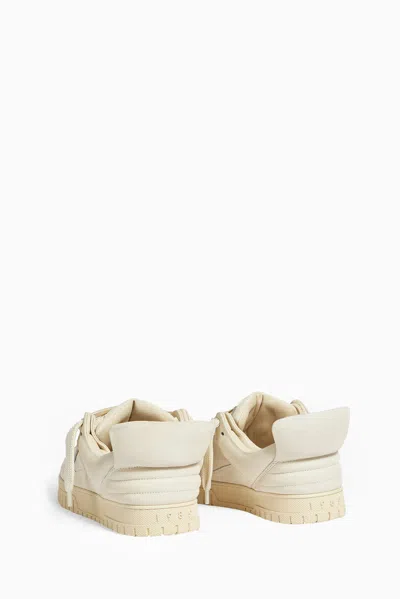 1989 Studio Leather Low Sneakrers With Chunky Desing In Cream