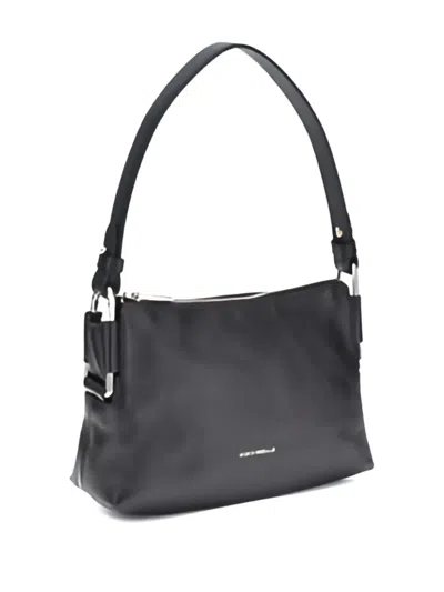 Coccinelle Rebekka Zip-fastening Top-handle Shoulder Bag In Black
