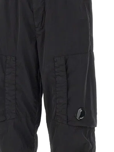 C.p. Company C.p.company Cargo Pant In Chrome - R In Black