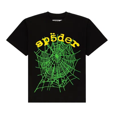 Pre-owned Sp5der Og Web V2 Tee 'black' | Men's Size L