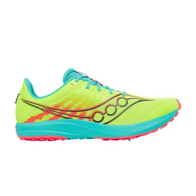 Pre-owned Saucony Kilkenny Xc10 Spike 'citron Mutant' | Green | Men's Size 10