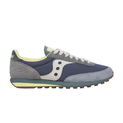 Pre-owned Saucony Trainer 80 Lux 'navy Grey' | Blue | Men's Size 11.5