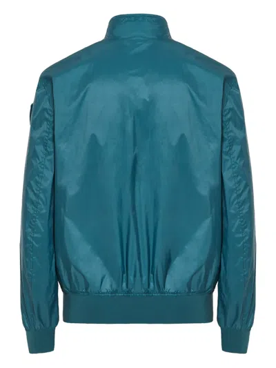 Blauer Bomber Jacket In Blue