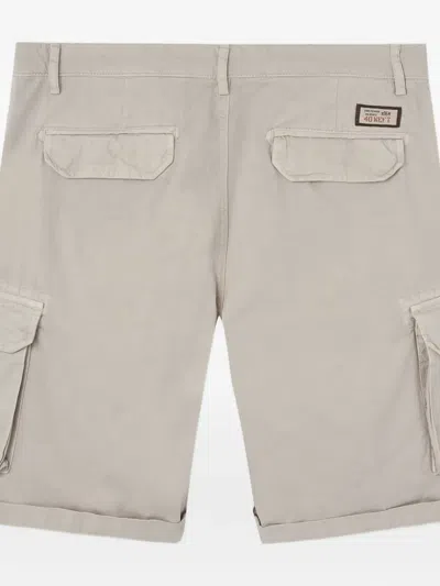 40 Weft Cargo-pocket Shorts In Neutral