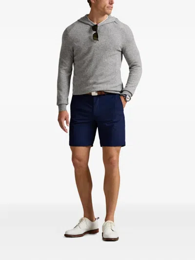 Polo Ralph Lauren Mens Slim Fit Chino Shorts In Navy In Blue