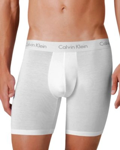 Shop Calvin Klein Body Modal Boxer Briefs In White