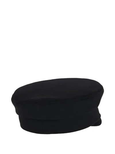 Ruslan Baginskiy Embellished Brimmed Hat Showcasing Refined Craftsmanship In Black
