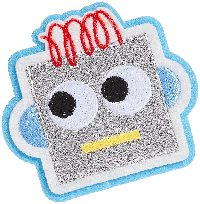 Stoney Clover Lane Meri Meri Robot Head Patch