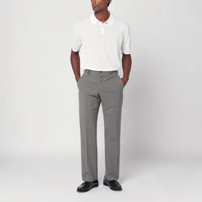Pt Torino Michael Trousers With Pockets And Loops In Gray