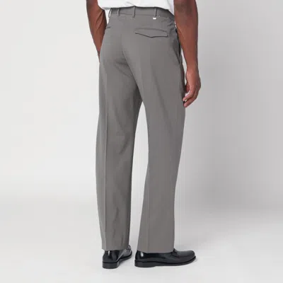 Pt Torino Michael Trousers With Pockets And Loops In Gray