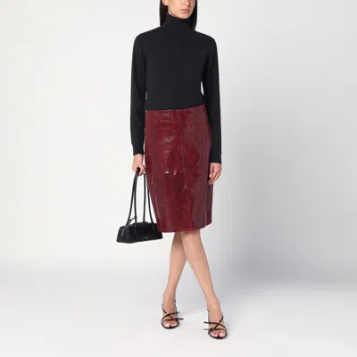 P.a.r.o.s.h . Grey Turtleneck Sweater In Cashmere In Gray