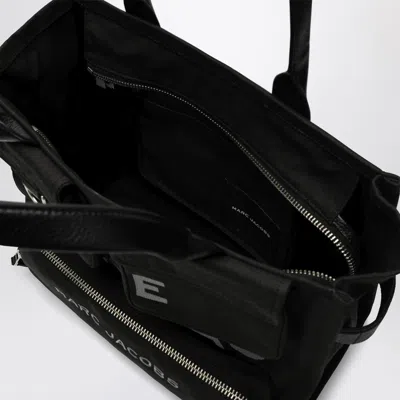Marc Jacobs Large Canvas Tote Bag With D-ring Detail In Black