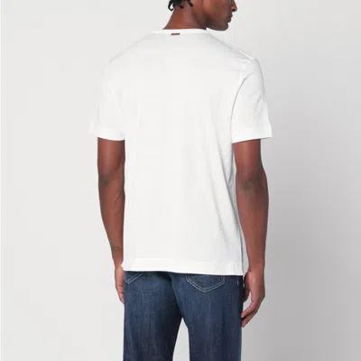 Zegna Versatile Crew Neck T-shirt In White