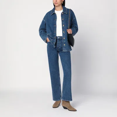 Anine Bing Roy 31 Jeans Featuring Belt Loops In Blue
