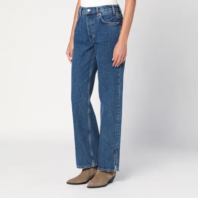 Anine Bing Roy 31 Jeans Featuring Belt Loops In Blue
