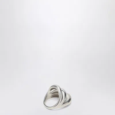 Panconesi Triptych Blow Up Silver Ring In Silver