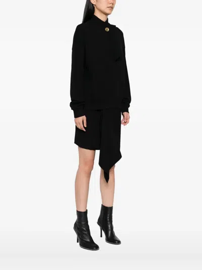 Givenchy Cotton Sweatshirt In Black