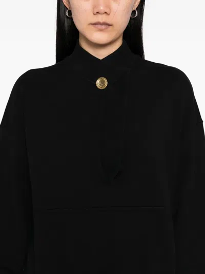 Givenchy Cotton Sweatshirt In Black