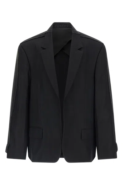 Balenciaga Standard Tailored Jacket Clothing In Black