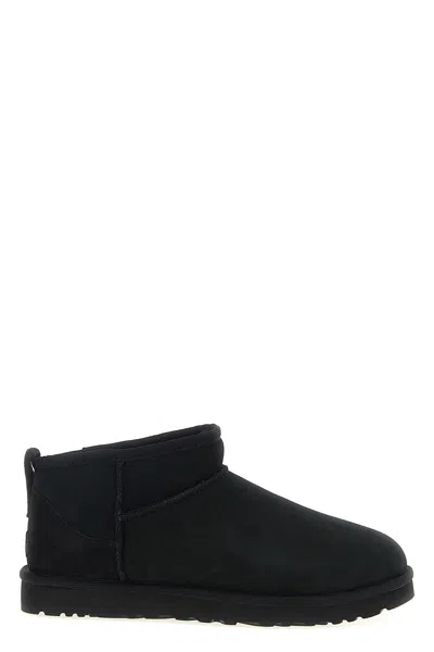 Ugg Minimalist Low-cut Ankle Boot With Textured Grip Sole In Black