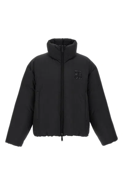 Dsquared2 Dsquared Men Jacket With Logo In Black