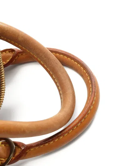 Pre-owned Louis Vuitton 2004 Small Trouville Monogram-pattern Tote Bag In Brown