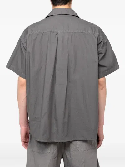 In・stru(men-tal) Short-sleeve Pocket Shirt In Gray