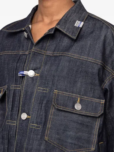 In・stru(men-tal) Selvage Denim Jacket In Blue