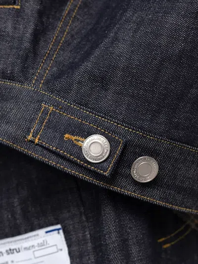 In・stru(men-tal) Selvage Denim Jacket In Blue