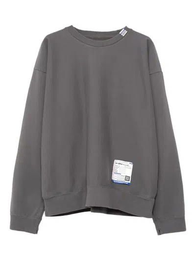 In・stru(men-tal) Logo-patch Sweatshirt In Gray