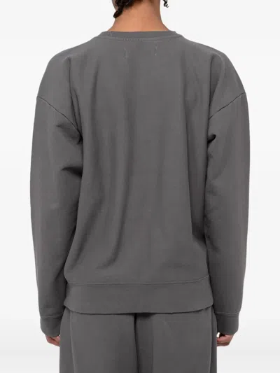 In・stru(men-tal) Logo-patch Sweatshirt In Gray