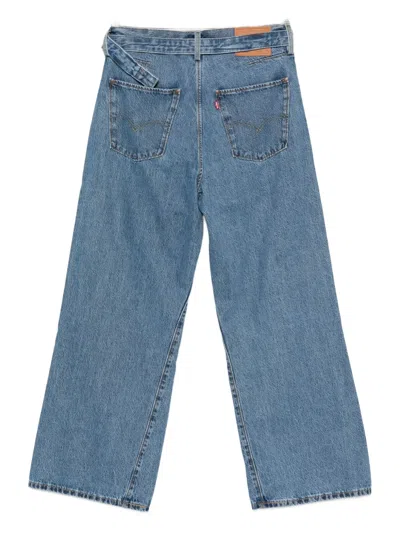 Levi's Belted Five-pocket Denim Jeans In Blue