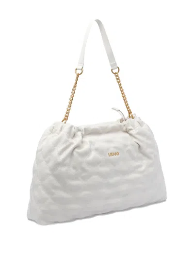 Liu •jo Liu Jo Sirin Small' Hobo Bag In White