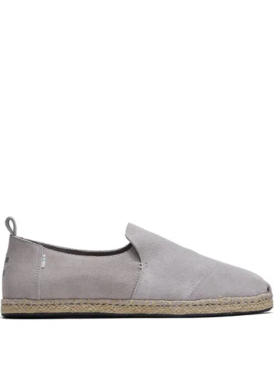 DECONSTRUCTED ALPARG GREY 绒面皮草编鞋