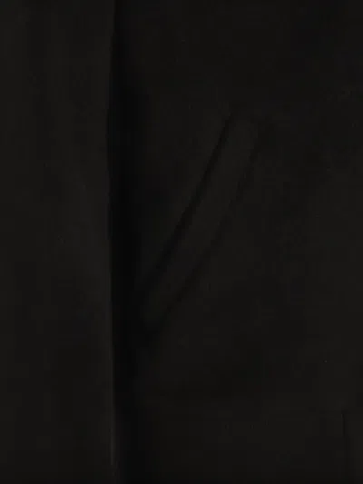 Lardini Wool Zip-front Bomber Jacket In Black