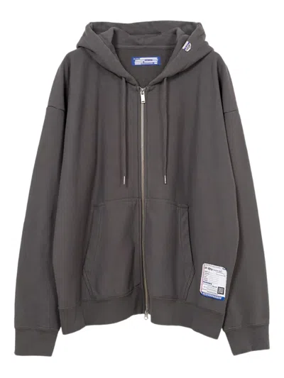 In・stru(men-tal) Zip-up Hoodie In Gray