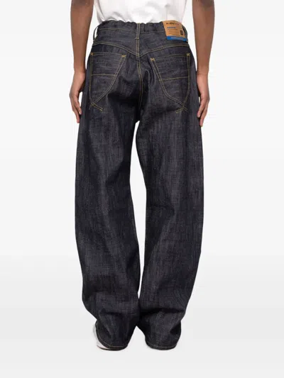 In・stru(men-tal) Selvage Five-pocket Jeans In Blue