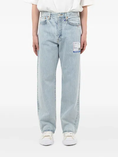 In・stru(men-tal) Bleached Jeans In Blue