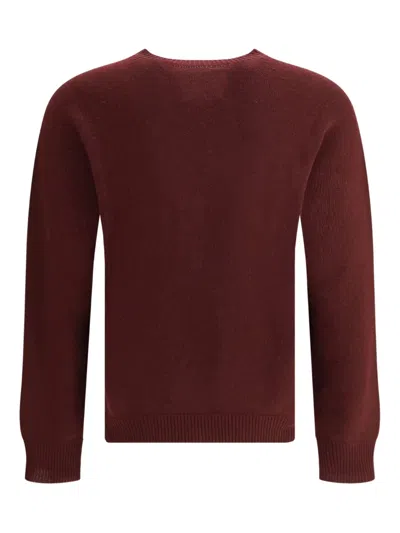 Jil Sander Seamless Sweater In Burgundy